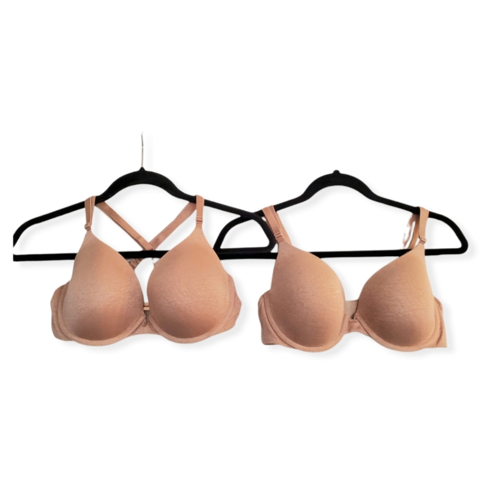 2/1 Victoria's Secret Lined Tshirt Bra Bundle